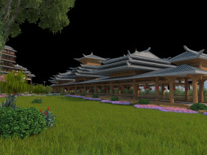 Ancient building Modelo 3D