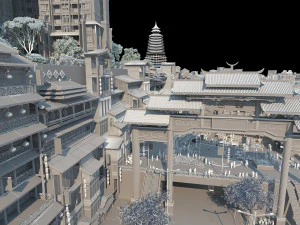 Ancient building 3D Model