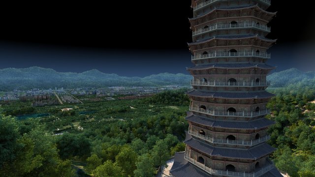 Ancient tower 3D मॉडल .c4d .max .obj .3ds .fbx .stl .blend 