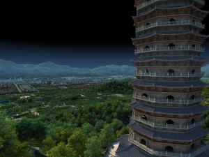 Ancient tower 3D Model