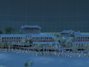 Ancient building 3D 模型