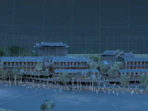 Ancient building 3D Model