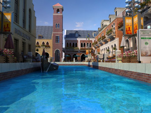 Water city Modello 3D