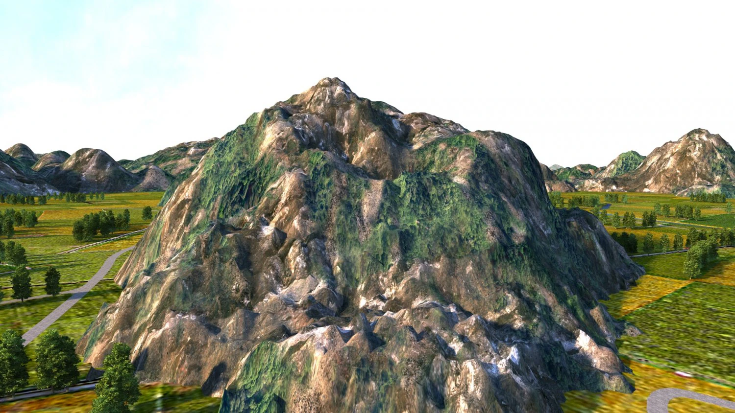 Terreni agricoli Modello 3D .c4d .max .obj .3ds .fbx .stl .blend 