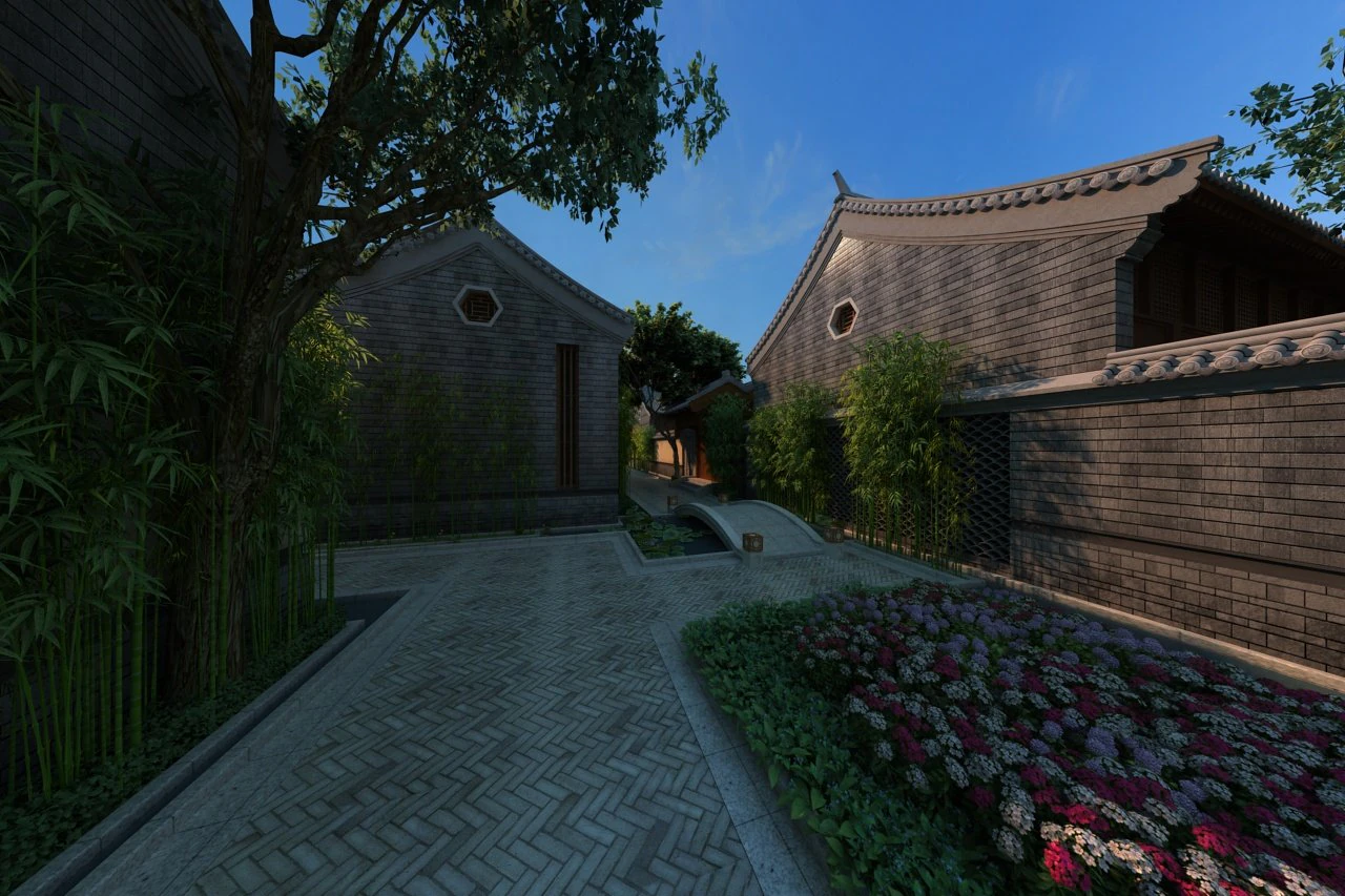 Ancient building 3D Model .c4d .max .obj .3ds .fbx .stl .blend