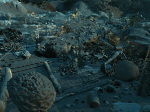 Underwater shipwreck Modelo 3D
