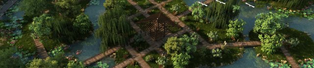 Wooden road 3D-Modell .c4d .max .obj .3ds .fbx .stl .blend 