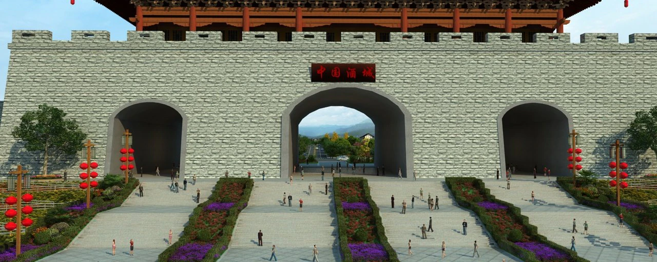 Gatehouse 3D Model .c4d .max .obj .3ds .fbx .stl .blend 