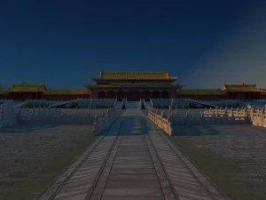 Forbidden city 3D Model