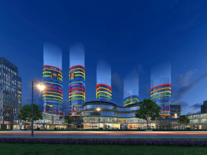 City building 3D Модель