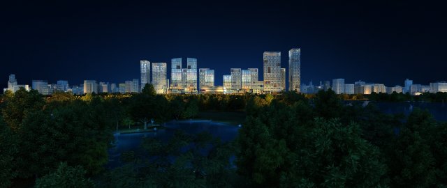 City building 3D 모델 .c4d .max .obj .3ds .fbx .stl .blend 