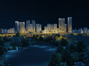 City building 3D 모델