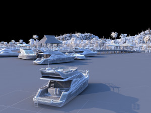 Pier 3D Model