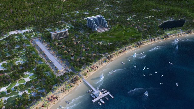 Coastal 3D Model .c4d .max .obj .3ds .fbx .stl .blend 