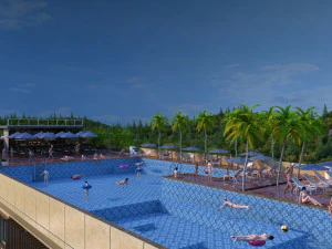 Swimming pool 3D Model