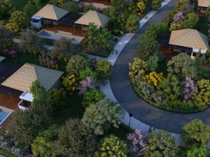Villa 3D Model