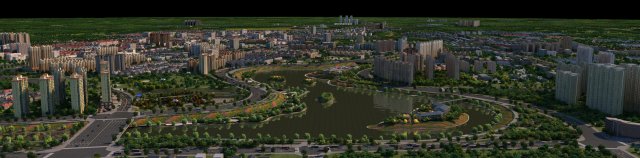 City building 3D 모델 .c4d .max .obj .3ds .fbx .stl .blend 