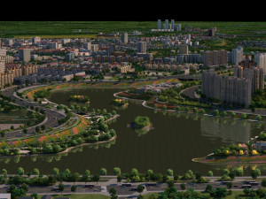 City building Model 3D