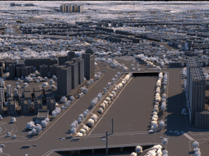 City building 3D 모델