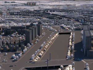 City building 3D Model