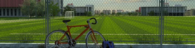 School 3D Model .c4d .max .obj .3ds .fbx .stl .blend