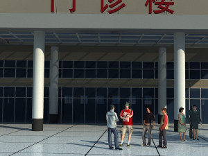 Hospital 3Dモデル