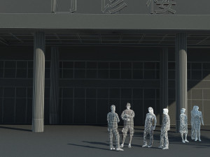 Hospital 3Dモデル