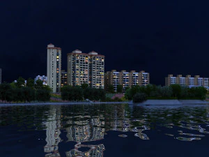 Constru&ccedil;&atilde;o da cidade Modelo 3D