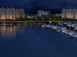 City building 3D Модель