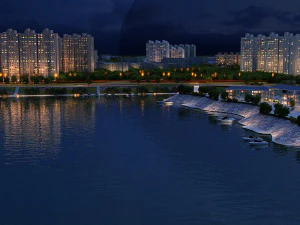 City building 3D Model