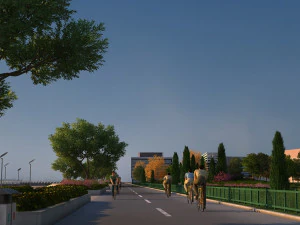 City building 3D Model