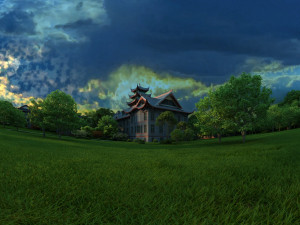 University building 3D 模型
