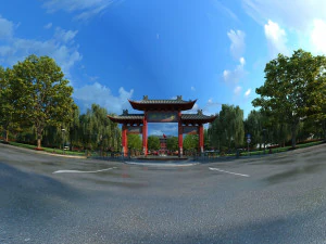 Budynek uniwersytetu Model 3D