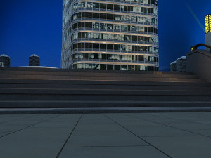The view of the city 3D Model