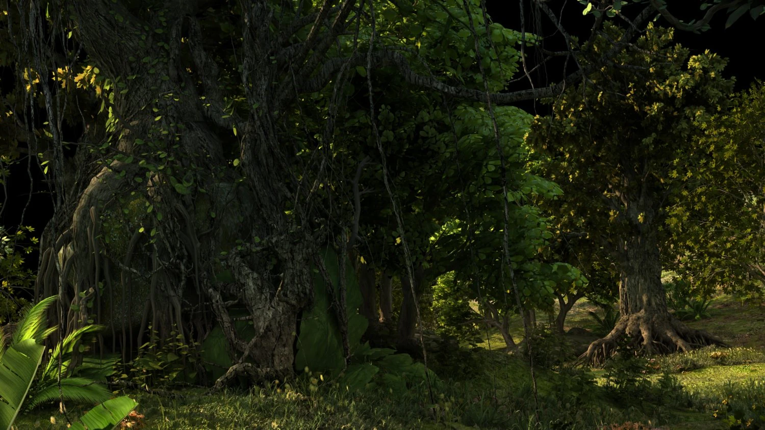 Woods 3D Model .c4d .max .obj .3ds .fbx .stl .blend 