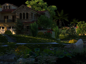 Villa 3Dモデル