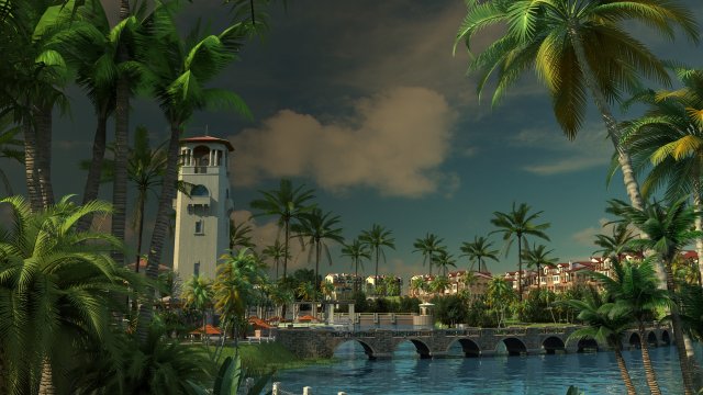 Urban landscape 3D Модель .c4d .max .obj .3ds .fbx .stl .blend 