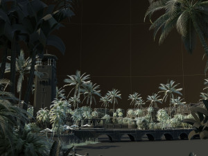 Urban landscape 3D Модель
