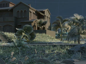 Villa 3D Model