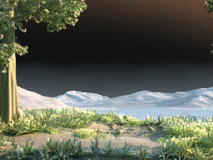 Mountain 3D Model