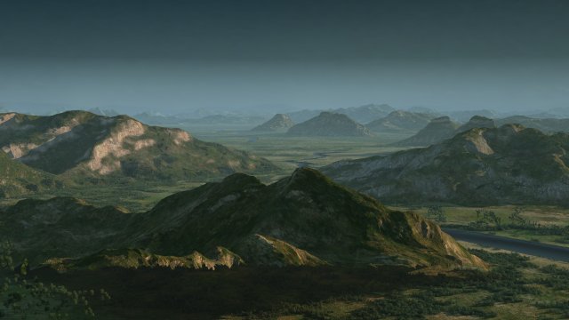 Mountain Model 3D .c4d .max .obj .3ds .fbx .stl .blend 