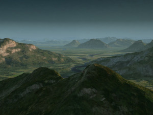 Mountain Model 3D