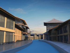 Resort Modelo 3D