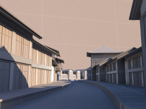 Resort Modello 3D