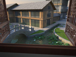 Resort 3D Model
