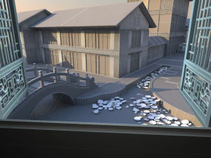 Resort 3D Model