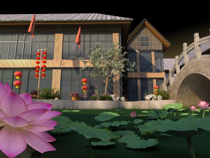 Прибегнуть 3D Модель