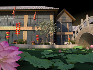 Resort Modello 3D