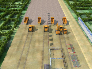 Construction site 3D-Modell