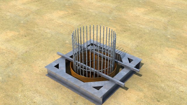 Construction site 3D Model .c4d .max .obj .3ds .fbx .stl .blend 
